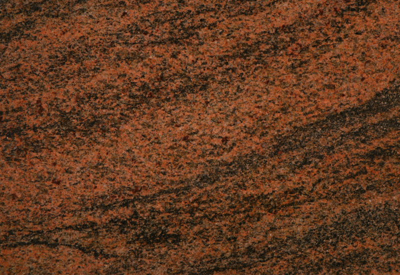 Red Multi granite slab